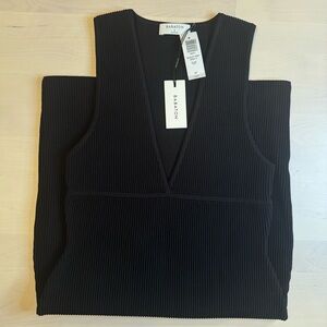 Babaton Black Midi Dress